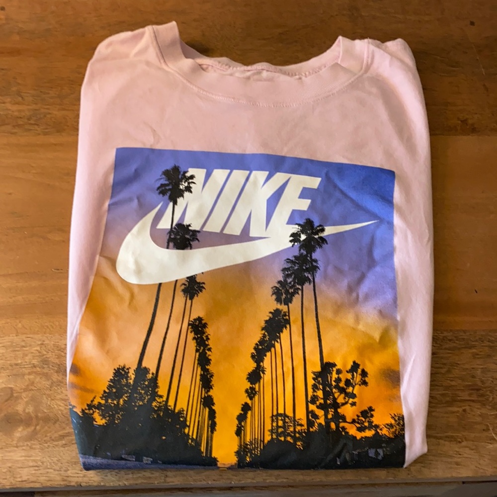 Pink Nike Short Sleeve Tee